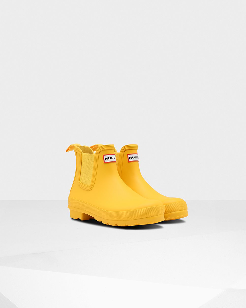 Hunter Original Chelsea Boots - Buy Online Womens Yellow - TYZVUE654